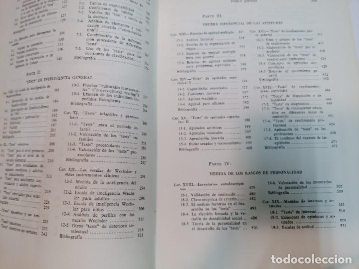 Libros de segunda mano: ANNE ANASTASI Tests psicol&oacute;gicos SA10340 - Foto 2