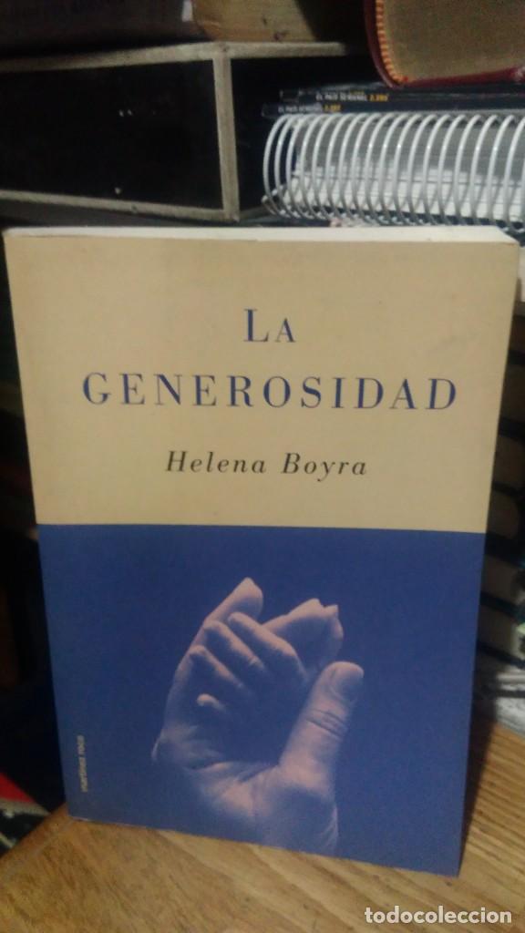 Libros de segunda mano: LA GENEROSIDAD, HELENA BOYRA, ED. MART&Iacute;NEZ ROCA - Foto 1