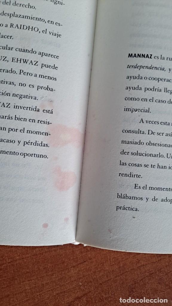 Libros de segunda mano: LISA PESCHEL - GUIA PRACTICA DE LAS RUNAS + BOLSA CON 24 RUNAS - Foto 12