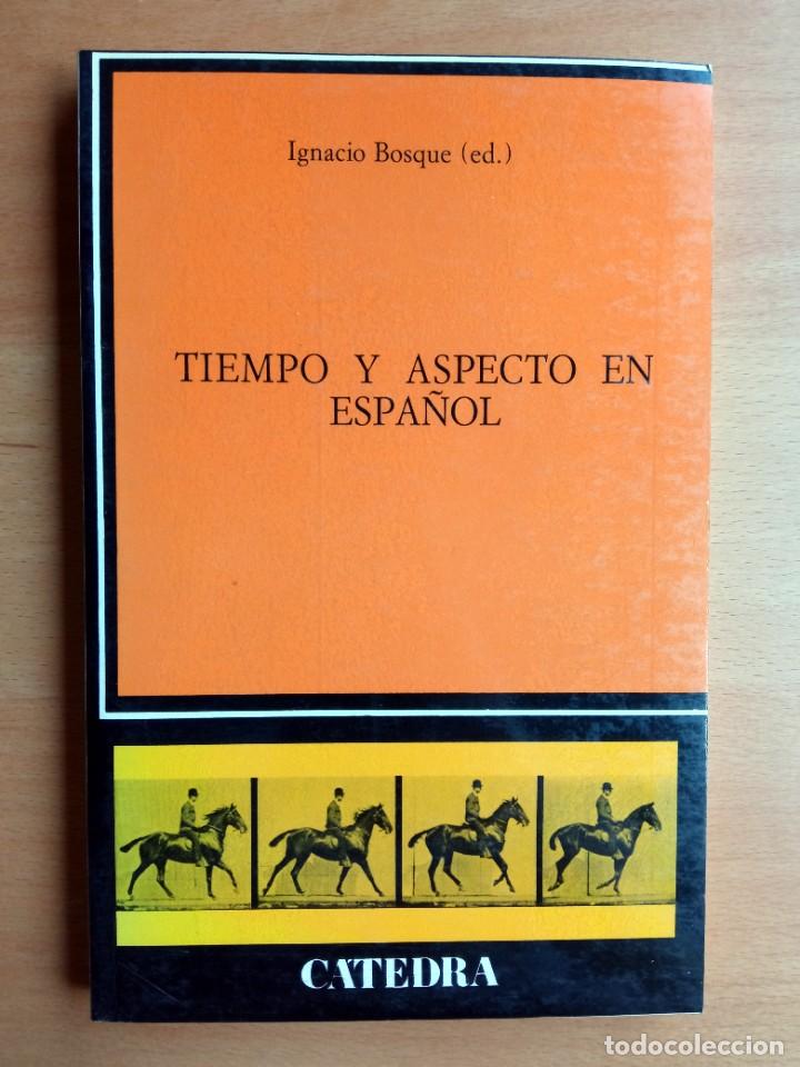 Libros de segunda mano: Tiempo y aspecto en espa&ntilde;ol, de Ignacio Bosque (ed.) - Foto 1