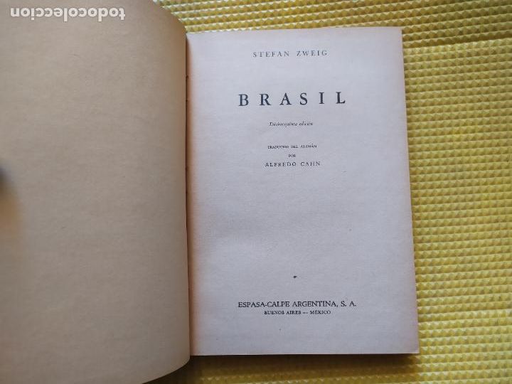 Libros de segunda mano: STEFAN ZWEIG BRASIL - Foto 2