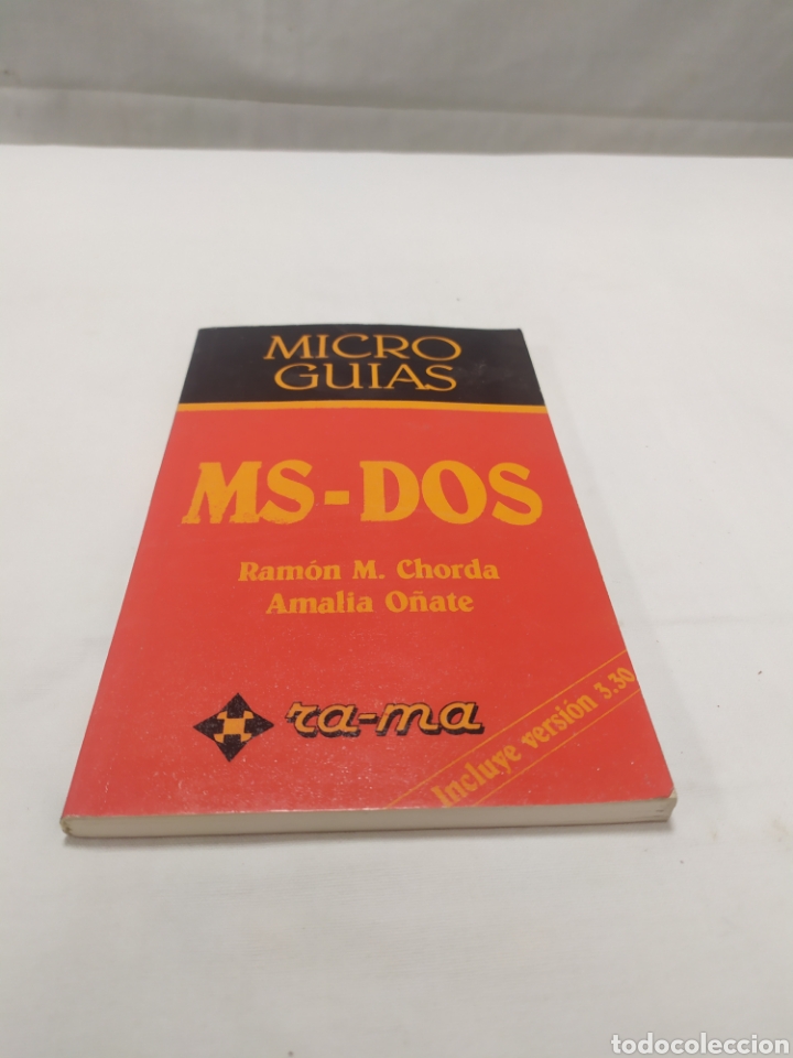 Libros de segunda mano: Micro gu&iacute;a MS-DOS, RA-MA Editorial, 1988 - Foto 1