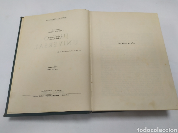 Libros de segunda mano: Juicio Universal de Giovanni Papini, 1959 - Foto 3