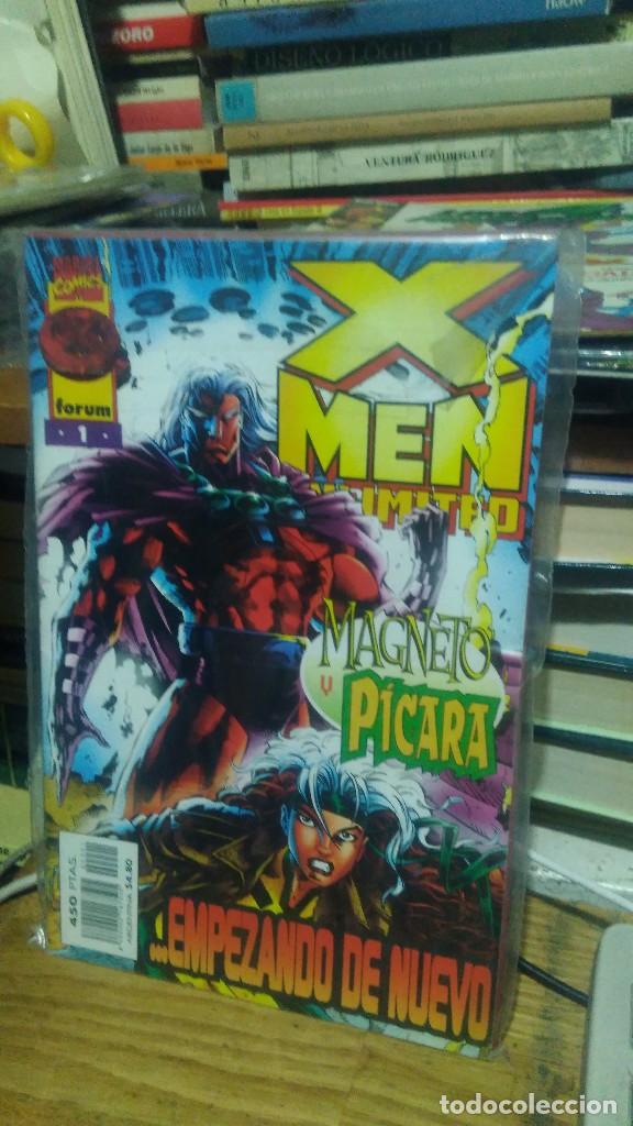 Libros de segunda mano: X-MEN, UNLIMITED, MARVEL COMICS, FORUM N. 1-2 - Foto 1