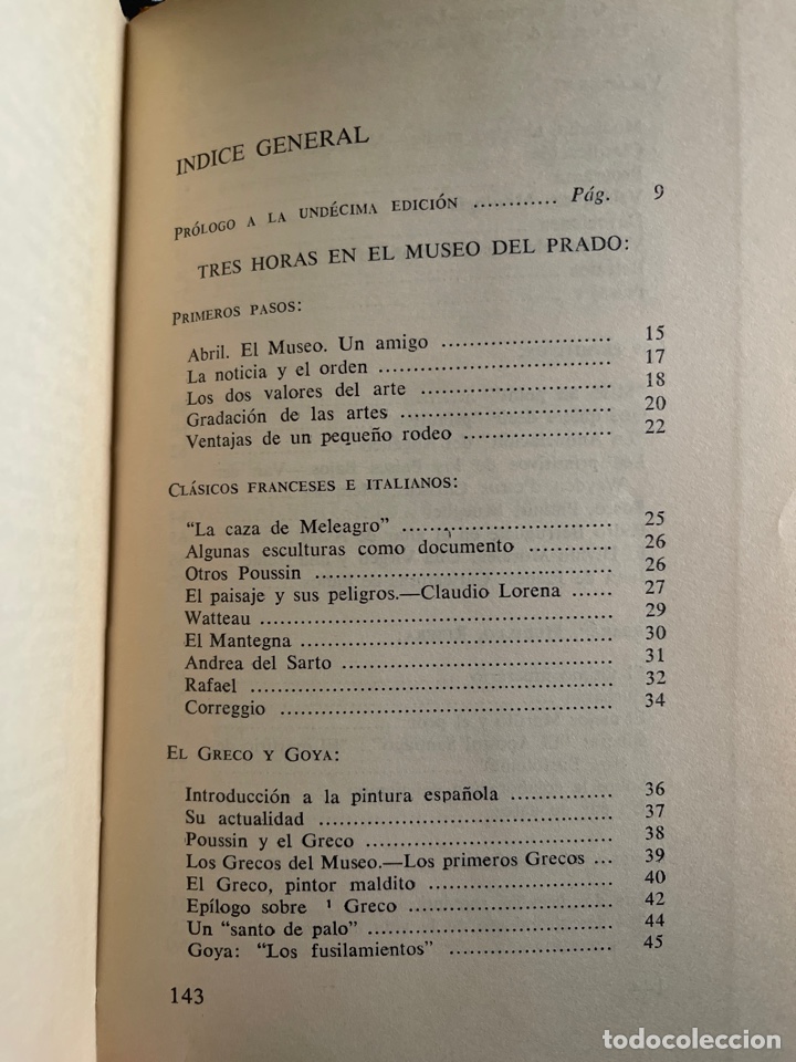 Libros de segunda mano: Tres horas en el museo del Prado. Eugenio dOrs - Foto 2