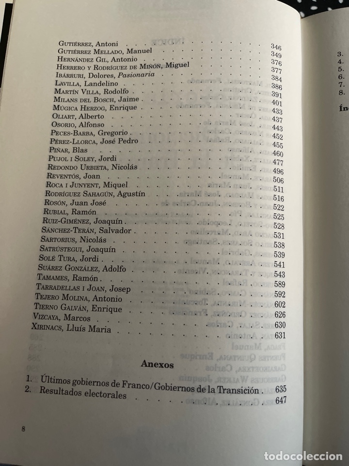 Libros de segunda mano: Diccionario de la transici&oacute;n. Victoria Prego - Foto 3