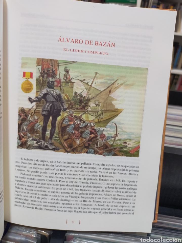 Libros de segunda mano: H&Eacute;ROES ESPA&Ntilde;OLES - DE LA A a LA Z - JOS&Eacute; JAVIER ESPARZA - Foto 10