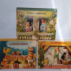 Libros de segunda mano: DIORAMA 1967. 3 LIBROS. POP UP CHILDREN BOOK VINTAGE. V. KUBASTA AND BANCROFT. CZECHOSLOVAKIA.. Lote 353744168