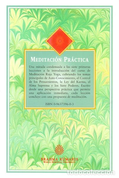 Libros de segunda mano: Meditaci&oacute;n Pr&aacute;ctica - Brhama &ntilde;ukaris - Foto 2