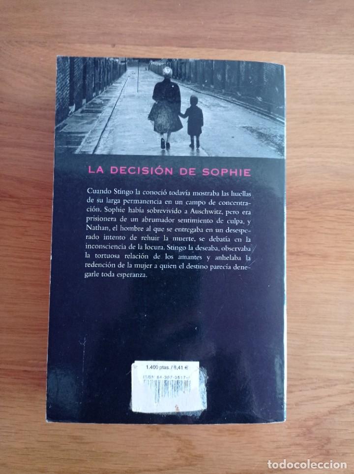 Libros de segunda mano: la decision de sophie de william styron - Foto 3