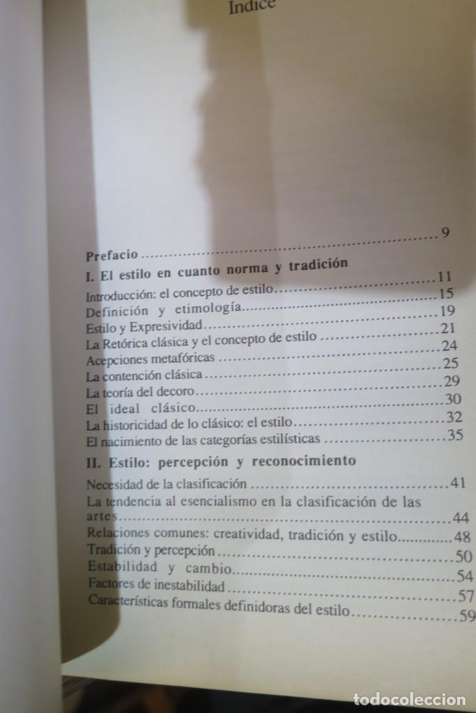 Libros de segunda mano: CREATIVIDAD Y ESTILO: EL CONCEPTO DE ESTILO EN E.H. GOMBRICH. MONTES SERRANO - Foto 2
