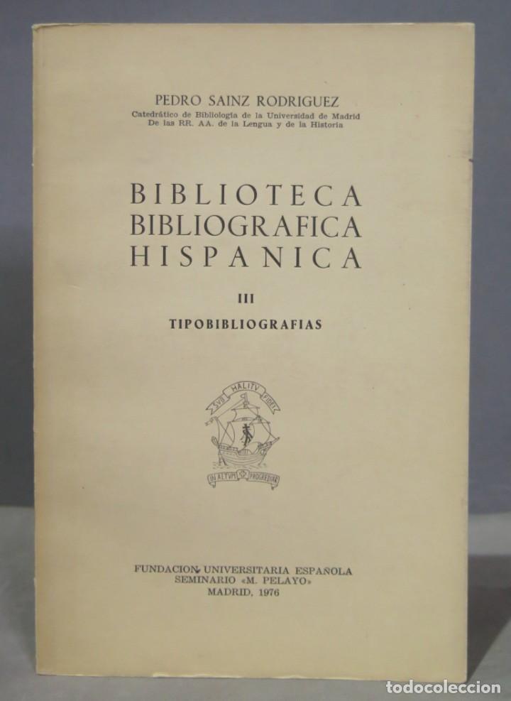 Libri di seconda mano: TIPOBIBLIOGRAFIAS