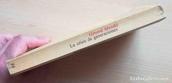 Libros de segunda mano: La crisis de generaciones (G&eacute;rard Mendel) Pen&iacute;nsula 1972 - Foto 5