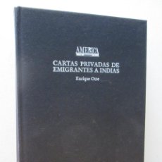 Libros de segunda mano: CARTAS PRIVADAS DE EMIGRANTES A INDIAS. ENRIQUE OTTE. 1988. V CENTENARIO C. DE CULTURA AMERICA. Lote 353919563