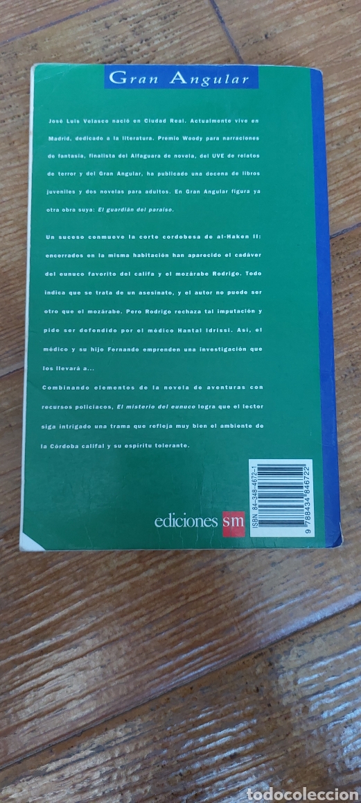 Libros de segunda mano: Libro El Misterio del Eunuco -Jos&eacute; Luis Velasco- - Foto 2