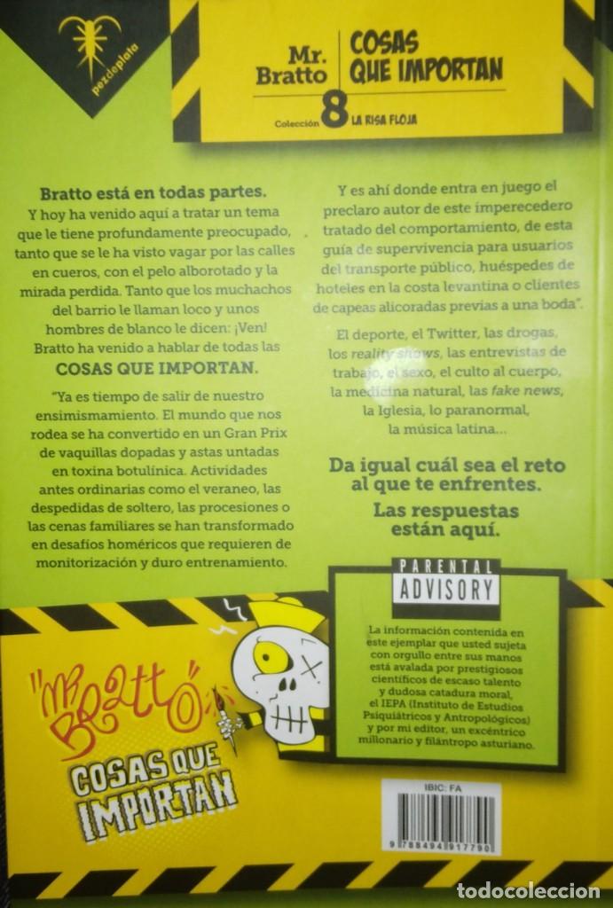 Libros de segunda mano: COSAS QUE IMPORTAN, por Mr. Bratto - La Risa Floja #8. Edit. Pez de Plata (2019) - Foto 2