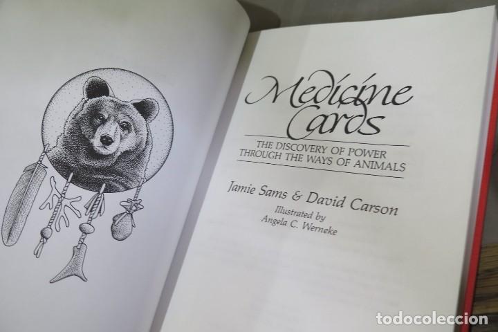 Libros de segunda mano: Medicine Cards. Jamie Sams. David Carson - Foto 2