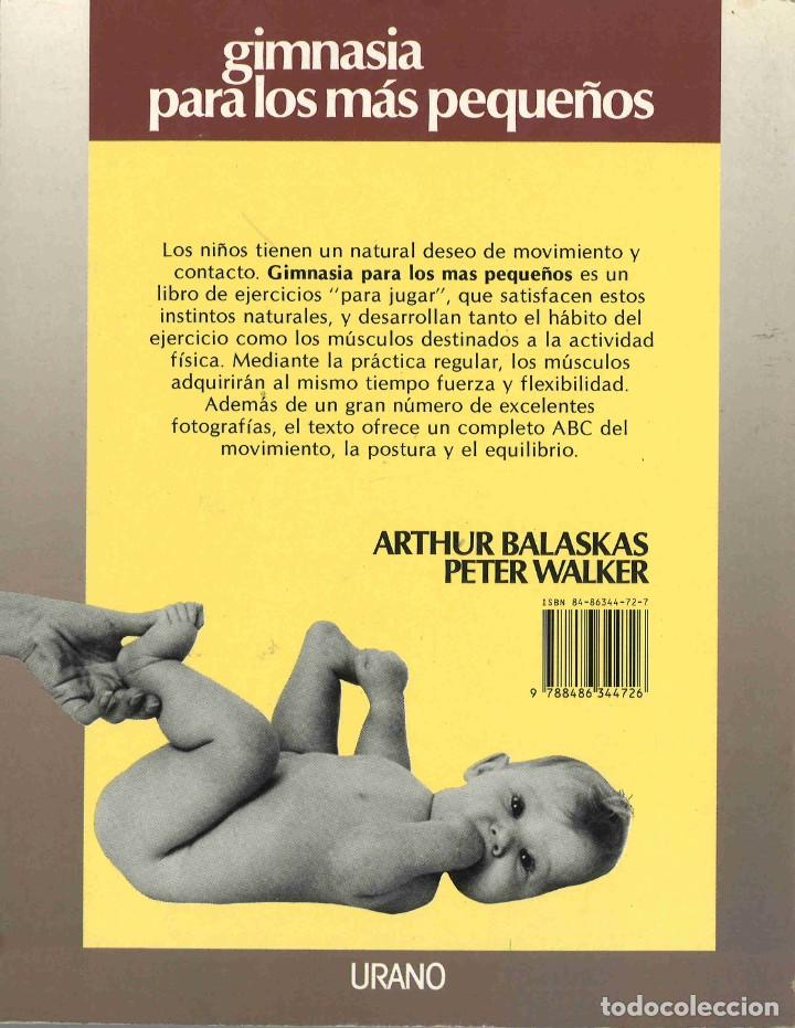 Libros de segunda mano: Gimnasia para los m&aacute;s peque&ntilde;os. Urano, 1989 - Foto 3