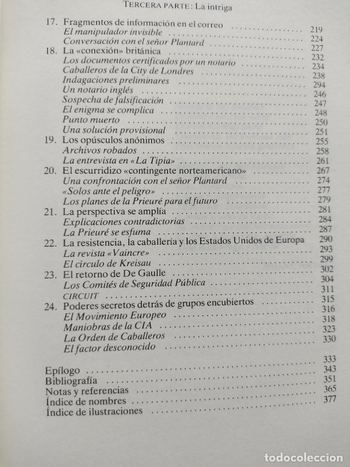 Libros de segunda mano: Michael Baigent-El legado mesi&aacute;nico. - Foto 3