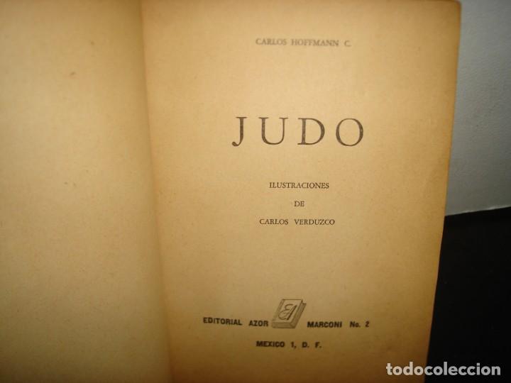 Libros de segunda mano: 30- JUDO - CARLOS HOFFMANN C. - 1966 - Foto 3