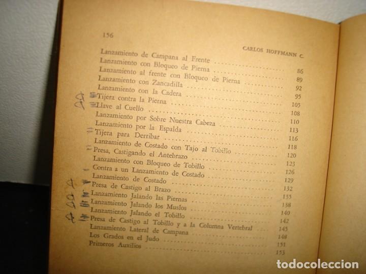 Libros de segunda mano: 30- JUDO - CARLOS HOFFMANN C. - 1966 - Foto 5
