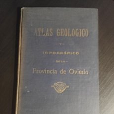 Libros de segunda mano: ATLAS GEOGRÁFICO DE LA PROVINCIA DE OVIEDO 1914 SCHULZ BARROIS ADARO. Lote 354117013