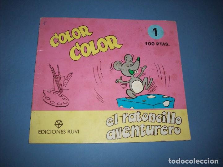 Libros de segunda mano: color color, el ratoncillo aventurero, ediciones ruvi, n&ordm; 1
