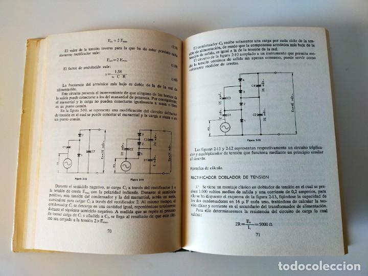 Libros de segunda mano: CIRCUITOS RECTIFICADORES - JAIME PERELLO - EDICIONES REDE 1965 - Foto 6