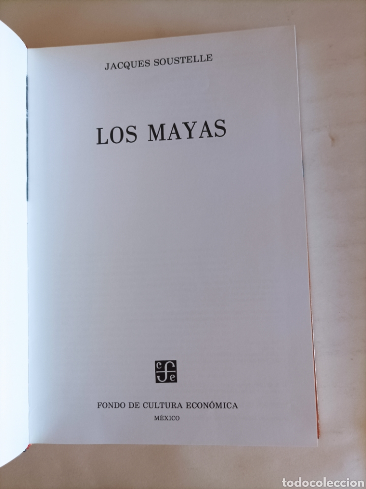 Libros de segunda mano: Los mayas / Jacques Soustelle. - Foto 2