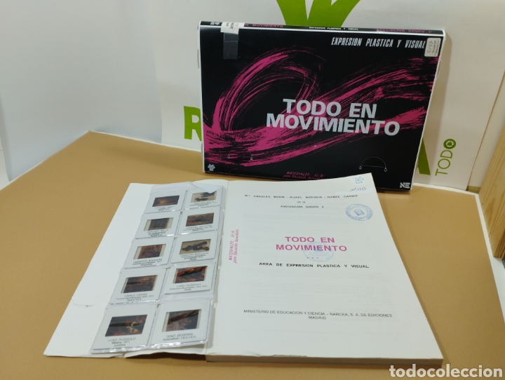 Libros de segunda mano: Todo en movimiento. Expresi&oacute;n pl&aacute;stica y visual. Narcea s a ediciones - Foto 2