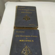 Libros de segunda mano: GRAN ENCICLOPEDIA PRÁCTICA DE LA MECÁNICA, DE HENRI DESARCES, DOS VOLÚMENES
