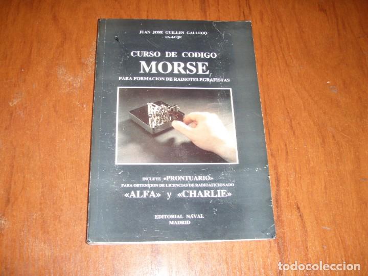 Libros de segunda mano: CURSO DE CODIGO MORSE EDITORIAL NAVAL - Foto 3
