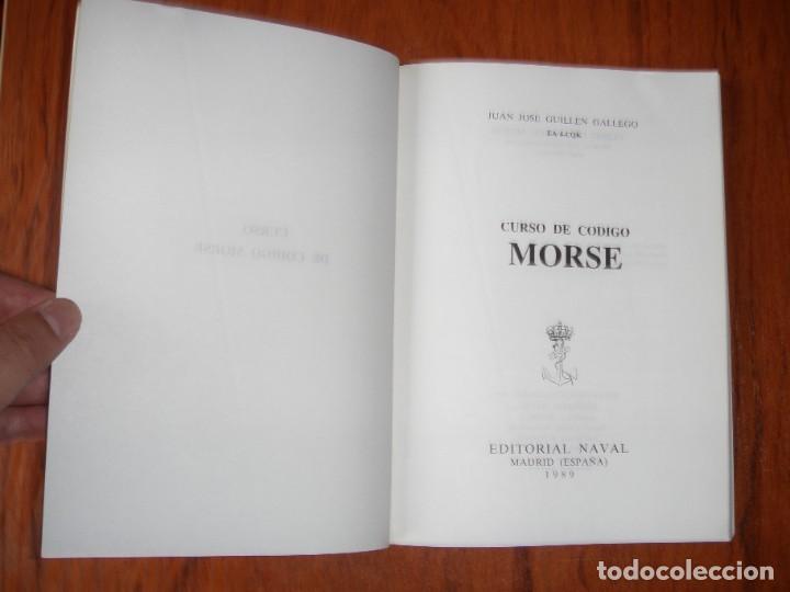 Libros de segunda mano: CURSO DE CODIGO MORSE EDITORIAL NAVAL - Foto 4
