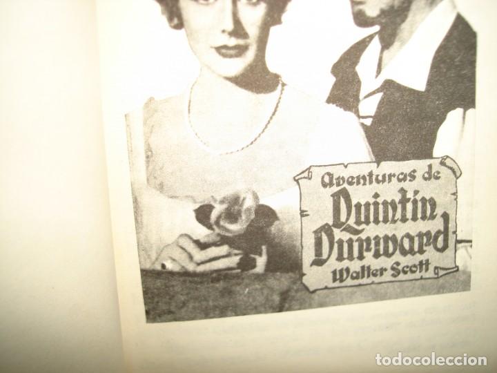 Libros de segunda mano: 31- AVENTURAS DE QUINTIN DURWARD - WALTER SCOTT - Foto 3