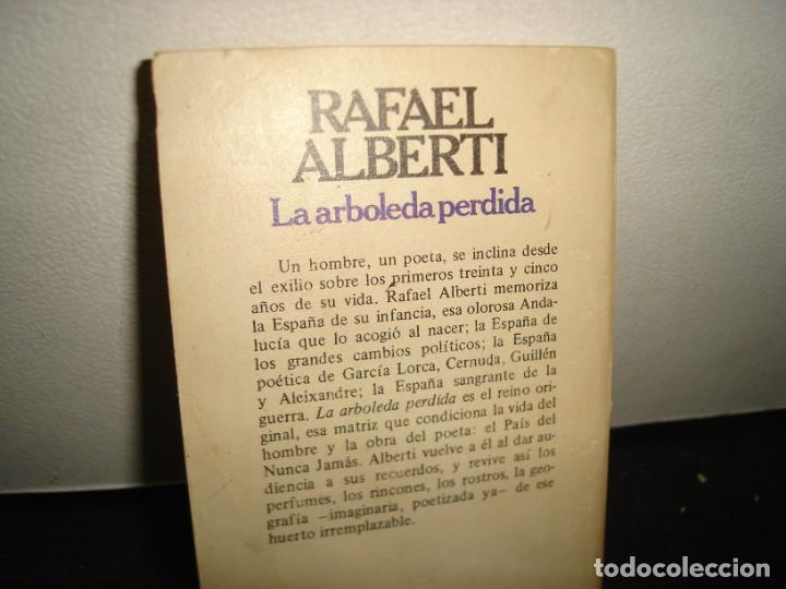 Libros de segunda mano: 31- LA ARBOLEDA PERDIDA - RAFAEL ALBERTI - Foto 3