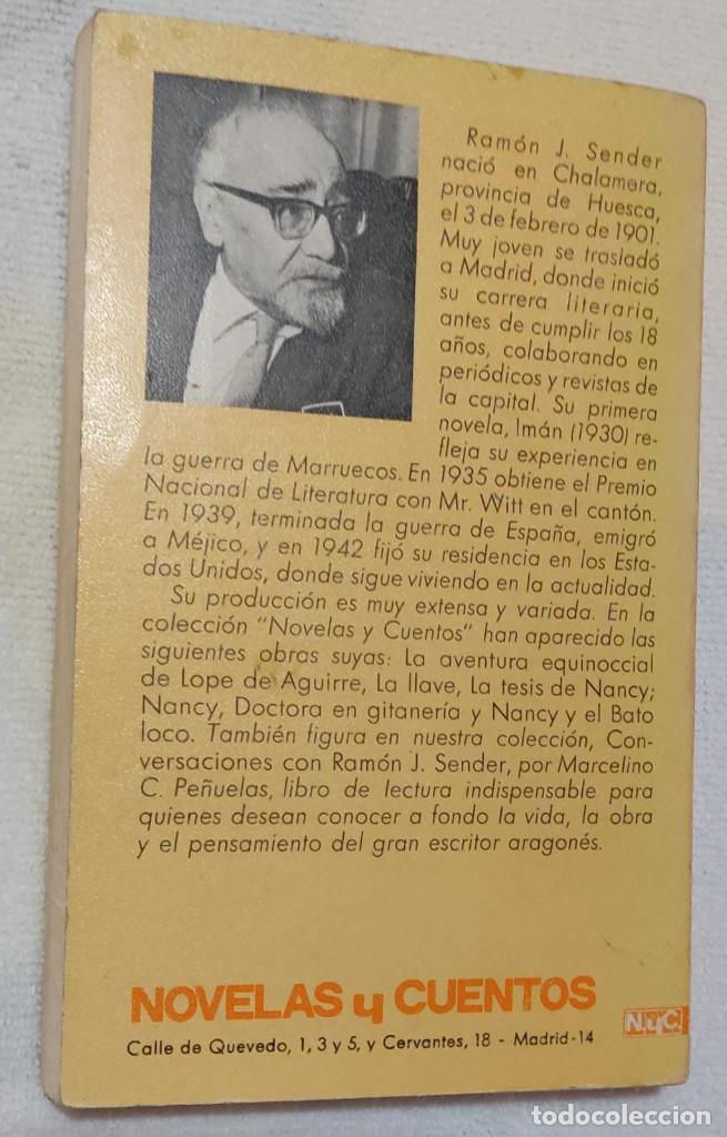 Libros de segunda mano: La tesis de Nancy. Autor: Jos&eacute; Ram&oacute;n Sender. - Foto 3