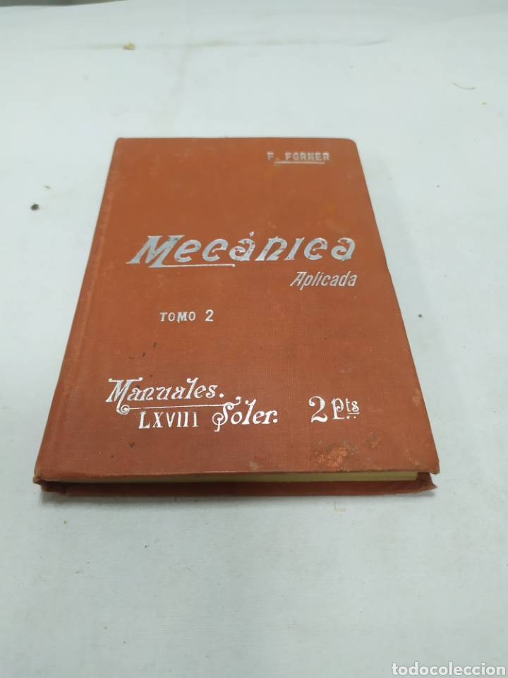 Libros de segunda mano: Mec&aacute;nica aplicada, Manuales Soler - Foto 1