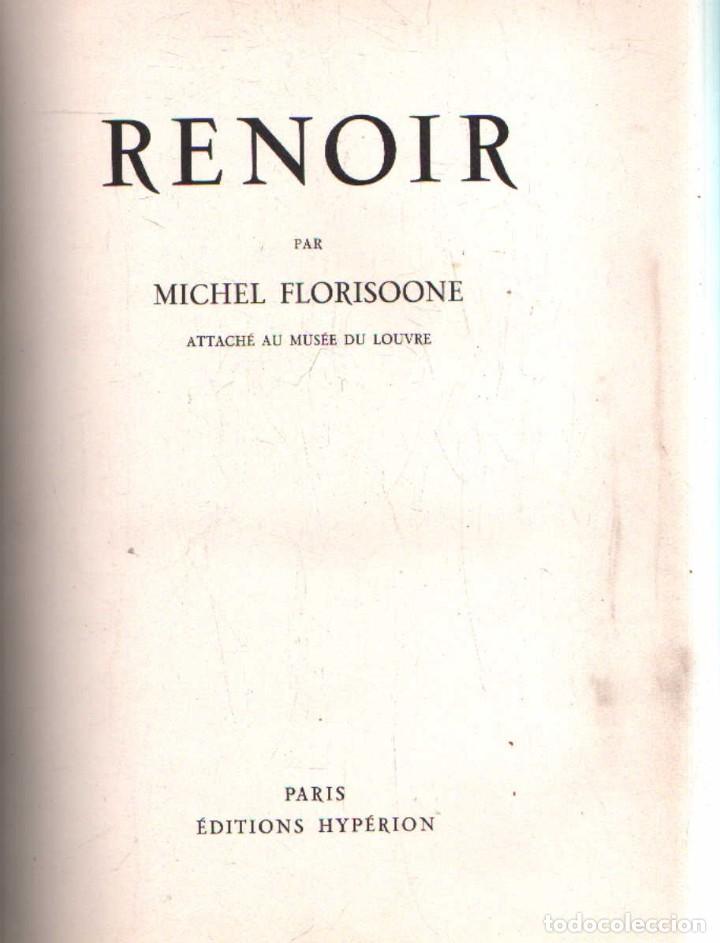 Libros de segunda mano: RENOIR. FLORISOONE, MICHEL. A-ART-4205 - Foto 1