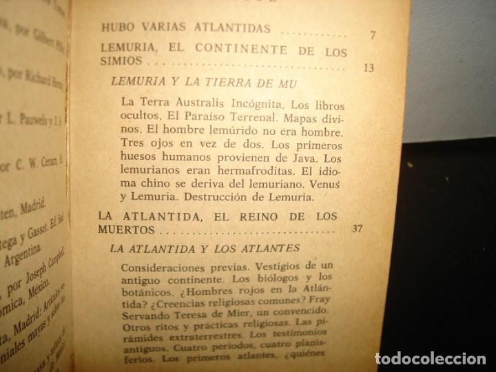 Libros de segunda mano: 31- LA ATL&Aacute;NTIDA. &iquest;ORIGEN DE LA HUMANIDAD? - COLECCI&Oacute;N DUDA - Foto 3