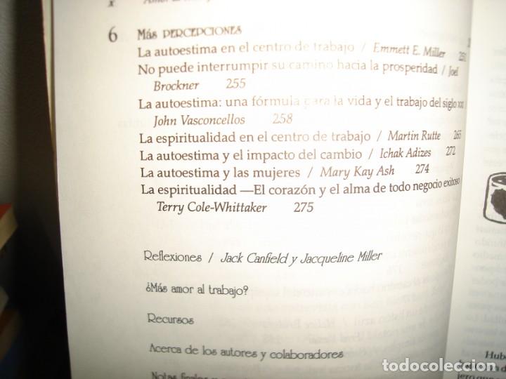 Libros de segunda mano: 31- AMOR AL TRABAJO - JACK CANFIELD - Foto 7