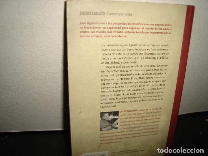 Libros de segunda mano: 31- LA PANZA DEL TEPOZTECO - JOS&Eacute; AGUST&Iacute;N - Foto 3