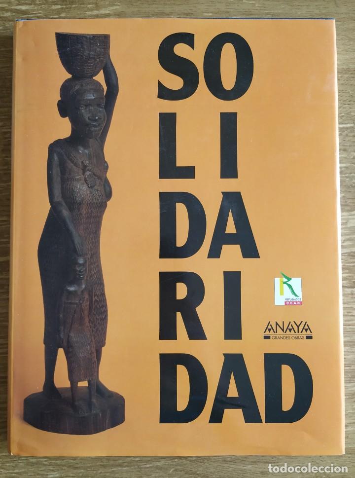 Libros de segunda mano: Libro SOLIDARIDAD (1995) C.E.A.R Comisi&oacute;n Espa&ntilde;ola de Ayuda al Refugiado, Anaya - Foto 1
