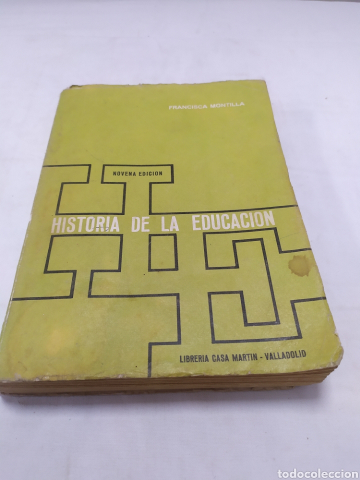 Libros de segunda mano: Historia de la educaci&oacute;n, Francisca Montilla, 1966 - Foto 1