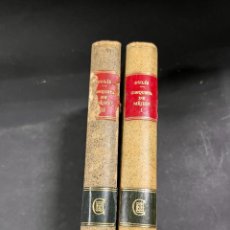 Libros de segunda mano: HISTORIA DE LA CONQUISTA DE MÉXICO. TOMO I Y II. ANTONIO DE SOLÍS. EMECÉ EDITORES. BUENOS AIRES,1944