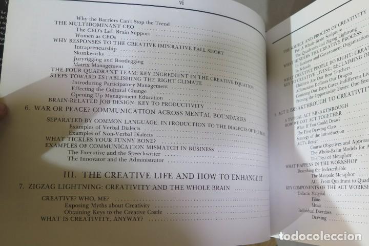 Libros de segunda mano: The Creative Brain. Herrmann - Foto 5