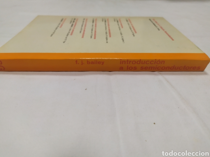 Libros de segunda mano: Introducci&oacute;n a los semiconductores, F. J. Bailey, 1982 - Foto 2