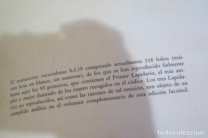 Libros de segunda mano: PRIMER LAPIDARIO DEL REY ALFONSO X EL SABIO. FACS&Iacute;MIL. 1500 EJEMPLARES - Foto 9