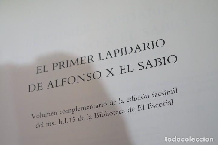 Libros de segunda mano: PRIMER LAPIDARIO DEL REY ALFONSO X EL SABIO. FACS&Iacute;MIL. 1500 EJEMPLARES - Foto 10