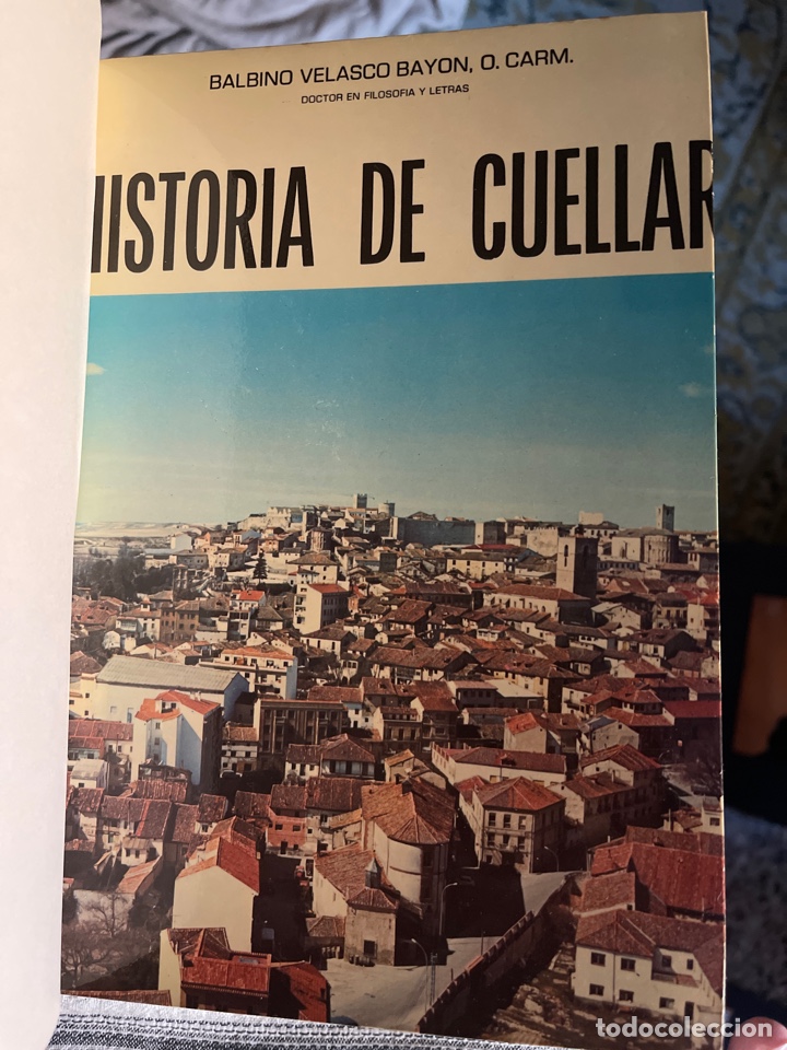 Libros de segunda mano: Historia de Cuellar. Balbino Velasco. 1974 - Foto 3