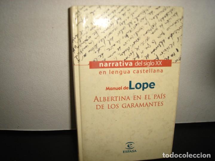 Libros de segunda mano: 21- ALBERTINA EN EL PA&Iacute;S DE LOS GARAMANTES - MANUEL DE LOPE - Foto 1